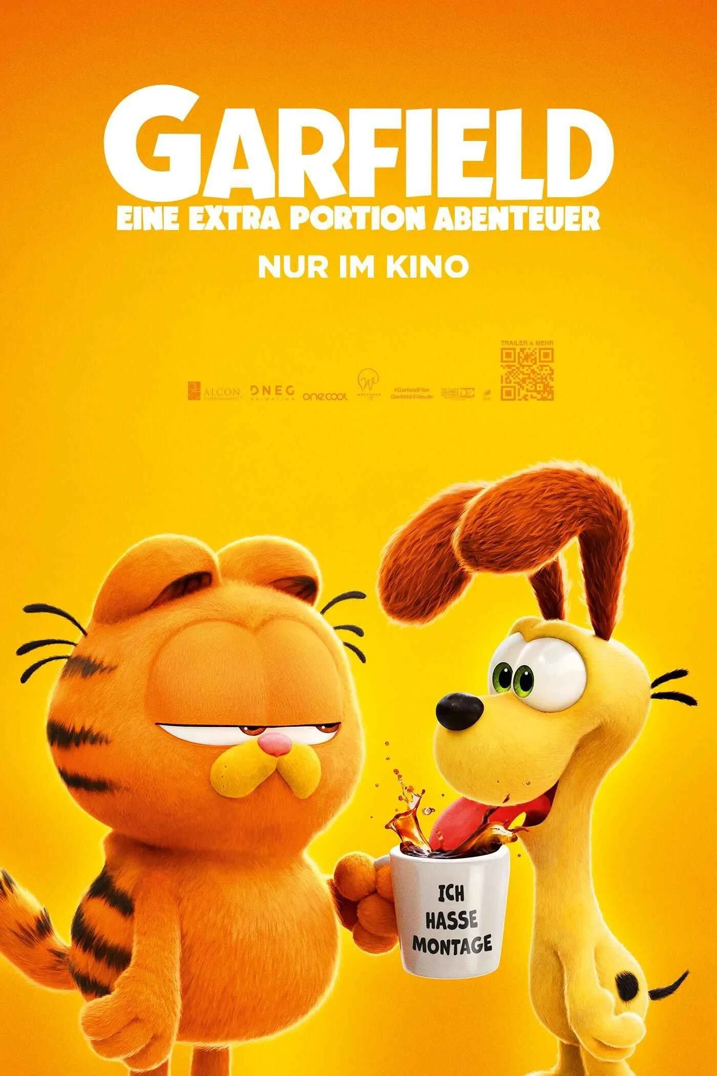 The Garfield Movie (2024) - Stream Animation movies with KING 365 TV IPTV service